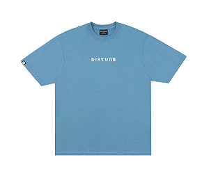 Camiseta Disturb Logo Blue
