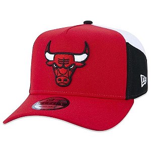 Boné New Era 9forty A-Frame NBA Chicago Bulls Core Red