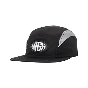 Boné HIGH 5 Panel Speed Black - Store Pesadao