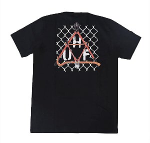 Camiseta HUF Trepass Triangle Tee Black