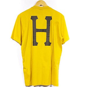 Camiseta HUF Essentials Classic Tee Yellow