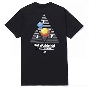 Camiseta HUF Video Format Tee Black
