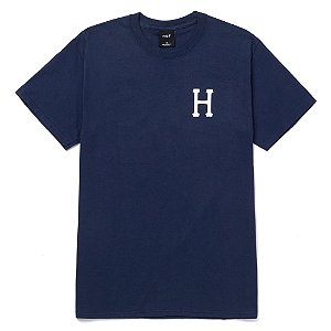 Camiseta HUF Essentials Classic Tee Navy