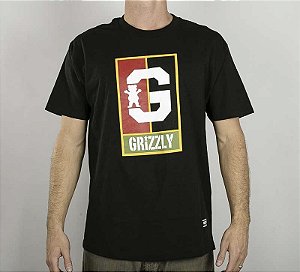 Camiseta Grizzly Montego Bay Black