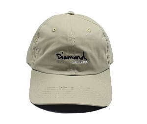 Boné Diamond OG Script Dad Hat Sand