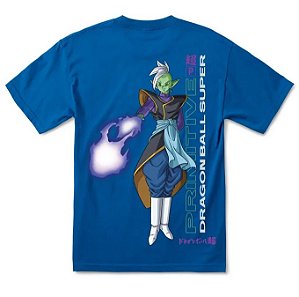 Camiseta Primitive x Dragon Ball Super Zamasu Tee Royal Blue