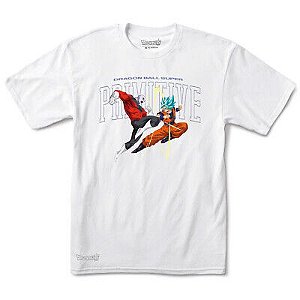Camiseta Primitive x Dragon Ball Super Battle Tee White
