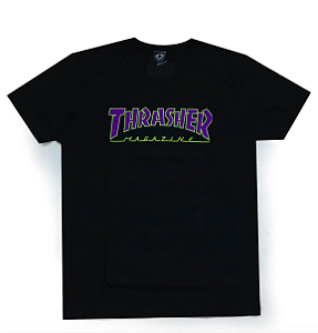 Camiseta Thrasher Outline Black
