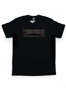 Camiseta Thrasher Spectrum Black