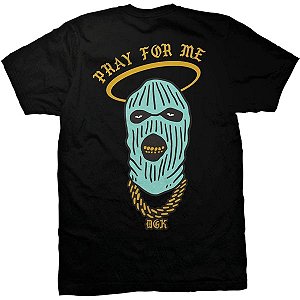 Camiseta DGK Pray For Me Tee Black