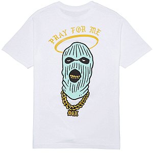 Camiseta DGK Pray For Me Tee White