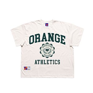 Camiseta Orange Athletics Oversized Off White