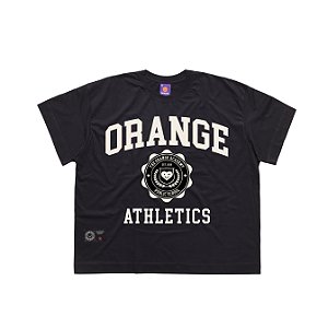 Camiseta Orange Athletics Oversized Black