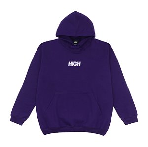Moletom HIGH Hoodie Logo Purple