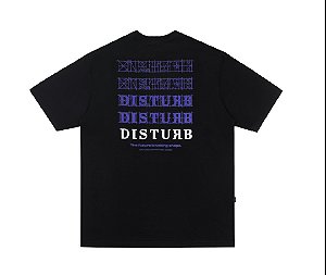 Camiseta Disturb Future Logo Black
