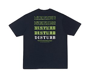 Camiseta Disturb Future Logo Navy