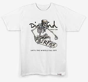Camiseta Diamond Skull Tail Grab White
