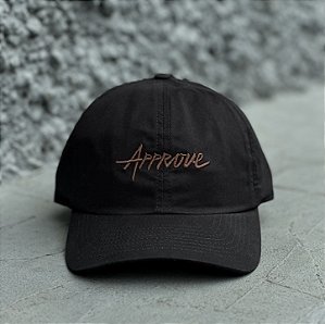 Boné Approve Dad Hat New Classic Black
