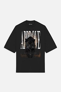 Camiseta Approve Oversized Animals II Tigre Black