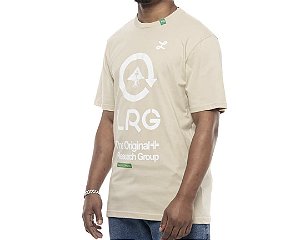 Camiseta LRG The Cycle Group Bege