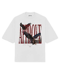 Camiseta Approve Oversized Animals II Águia Off White