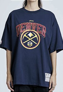 Camiseta Approve x NBA Oversized Denver Basic Navy