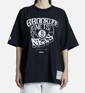 Camiseta Approve x NBA Oversized Nets Basic Black