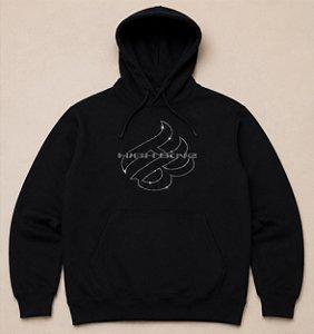 Moletom HIGH Hoodie Fella Black