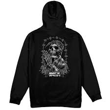 Moletom DGK Devoted Hooded Fleece Balck