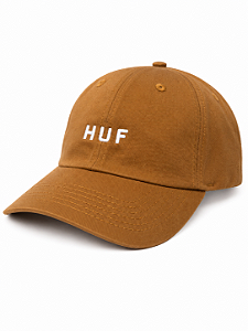 Boné HUF Set OG Curved Visor Dad Hat Caramelo