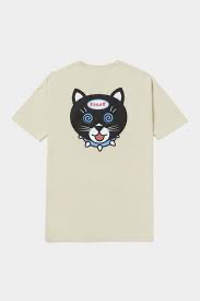 Camiseta HUF Hypno Cat Tee Sand
