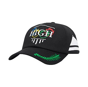 Boné HIGH 6 Panel Olympic Black