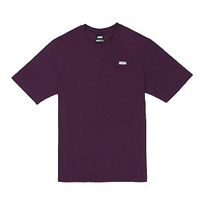 Camiseta HIGH Tee Mini Logo Wine