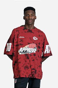 Camiseta Approve x NFL Oversized Collors Kansas Red