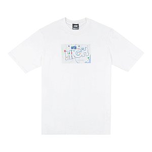 Camiseta HIGH Tee Maps White