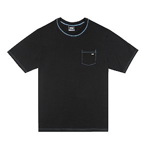 Camiseta HIGH Tee Pocket Colored Black