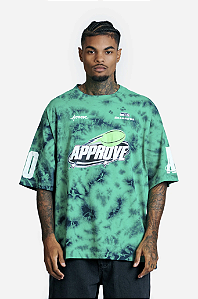 Camiseta Approve x NFL Oversized Collors Seahawks Blue Green