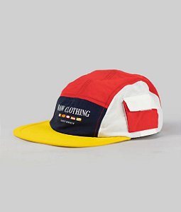 Boné BAW 5 Panel Pocket Hat Multi Colors