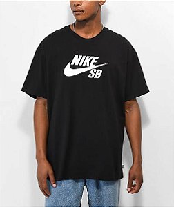 Camiseta Nike SB Logo Tee Black