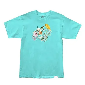 Camiseta Diamond Canary Flowers Blue