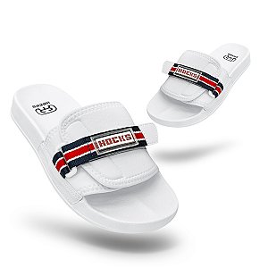 Chinelo Hocks Slide Bravo THF White