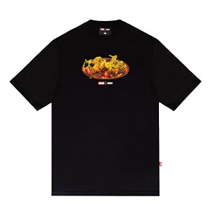Camiseta HIGH X MARVEL Tee Heroes Black