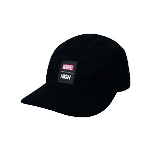 Boné HIGH X MARVEL 5 Panel Blade Black