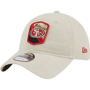 Boné New Era 9TWENTY Salute To Service San Francisco 49ers Strapback Sand