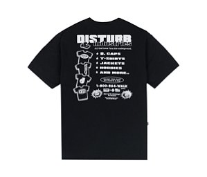 Camiseta Disturb Fly Market Black