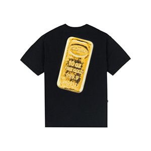 Camiseta Disturb Goldbar in Black