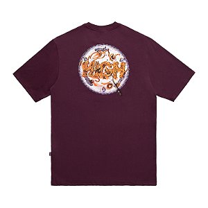 Camiseta HIGH Tee Spaghetti Wine