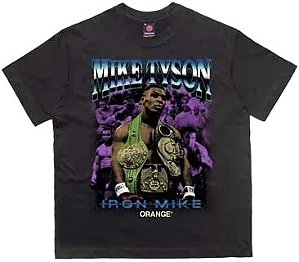 Camiseta ORANGE Vintage Tyson Black