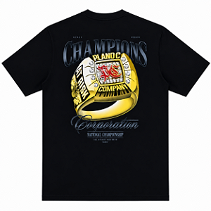 Camiseta Plano C Champions Ring Black