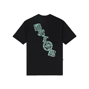 Camiseta Disturb Snakeskin In Black